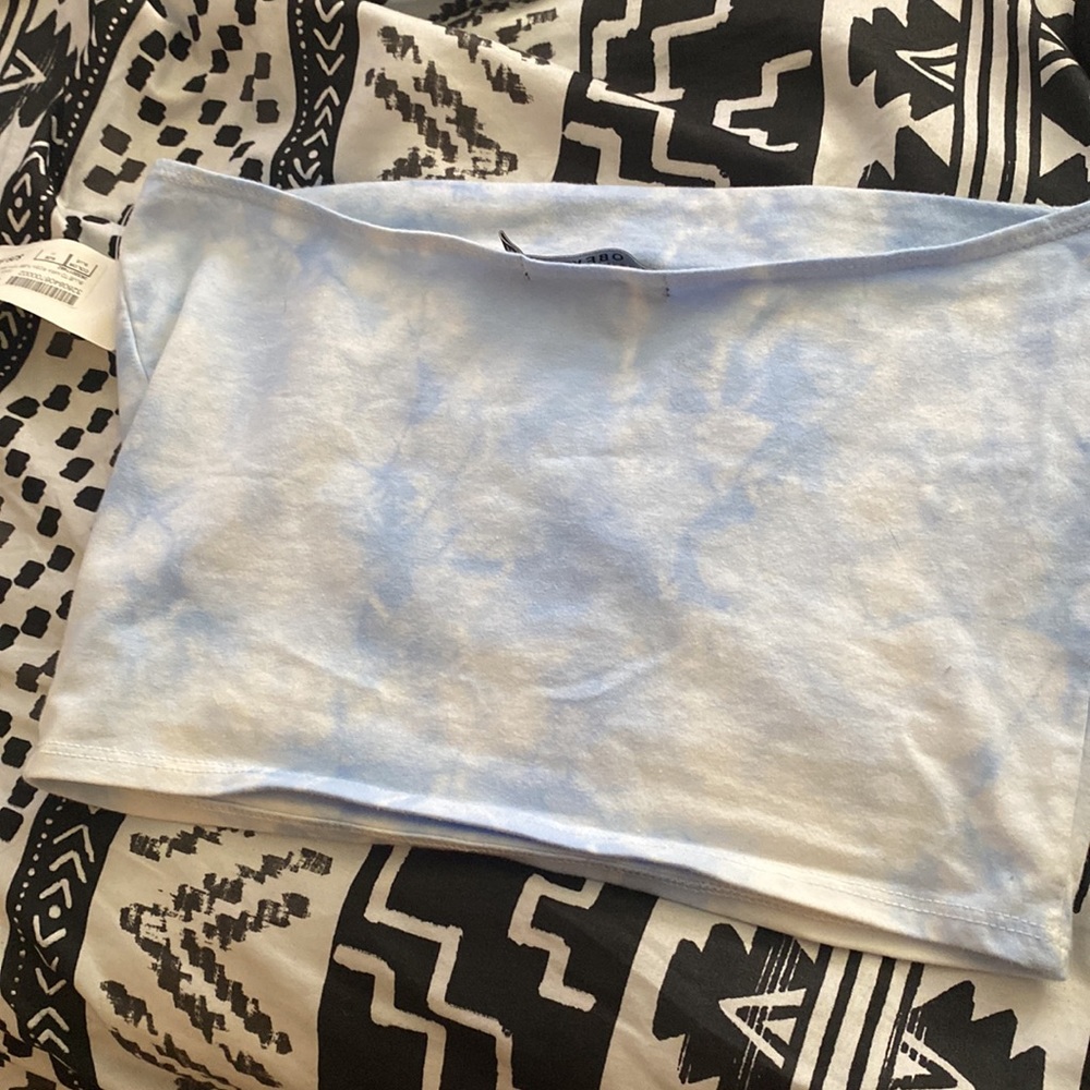 Blue medium tube top - Picture 4 of 4